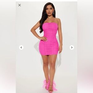 Kimberly Mini Dress Pink